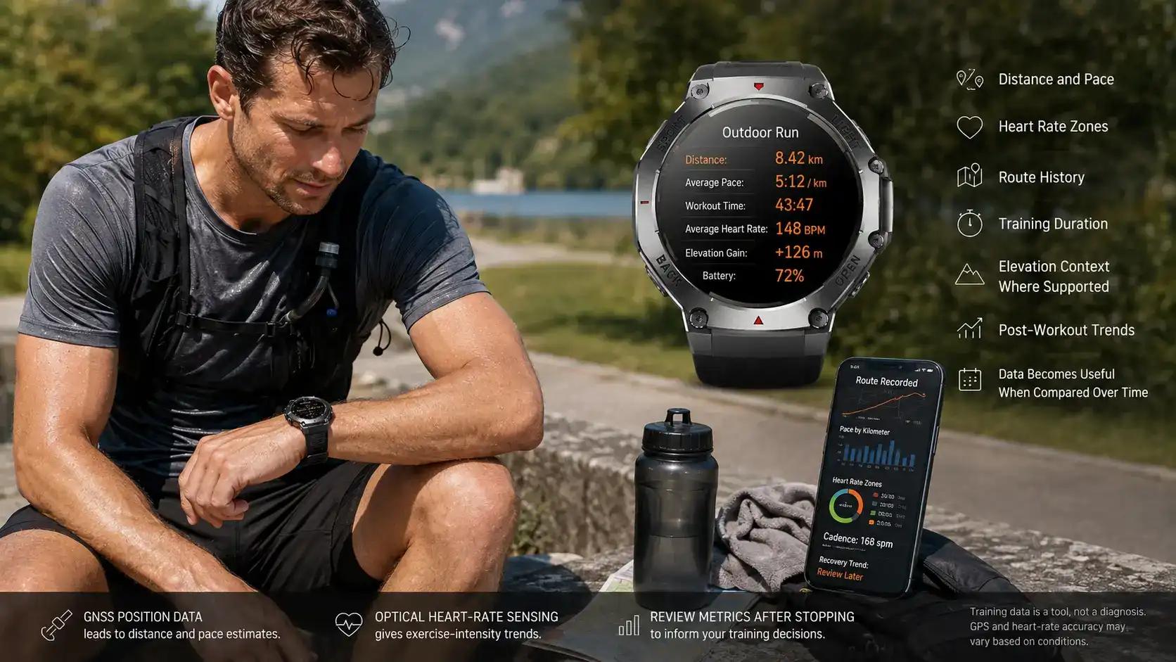 Fitness Insights and Metrics You Can Track with an Athletic GPS Smartwatch