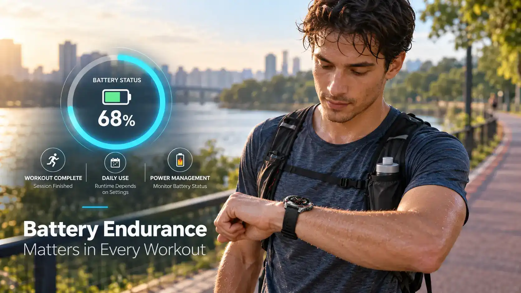 How Long Should a Premium Sports Smartwatch Battery Last?
