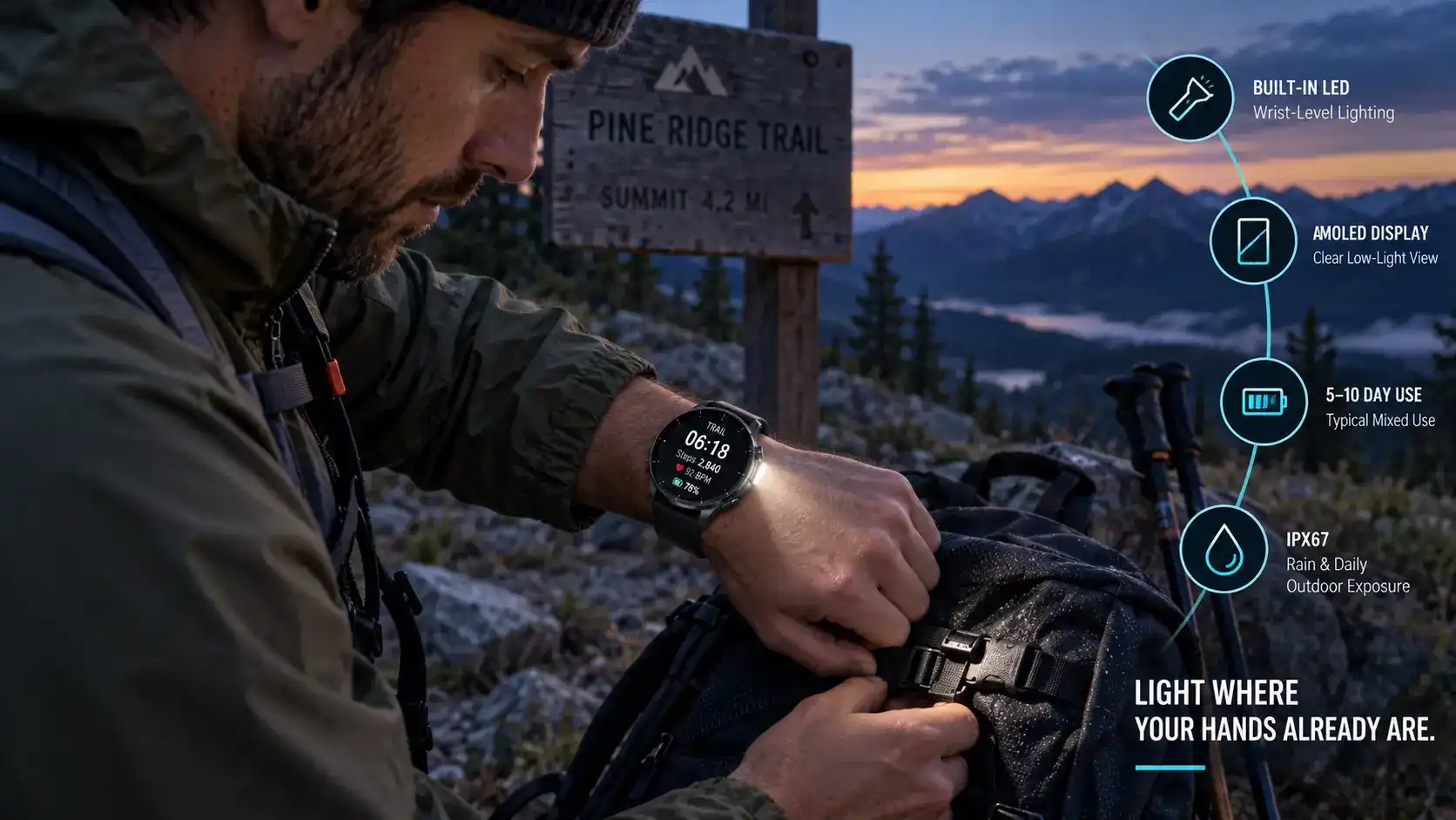 Developing Outdoor Wearables with Built In Lighting