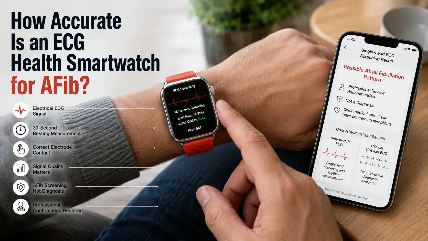 How Accurate Is an ECG Health Smartwatch for AFib?