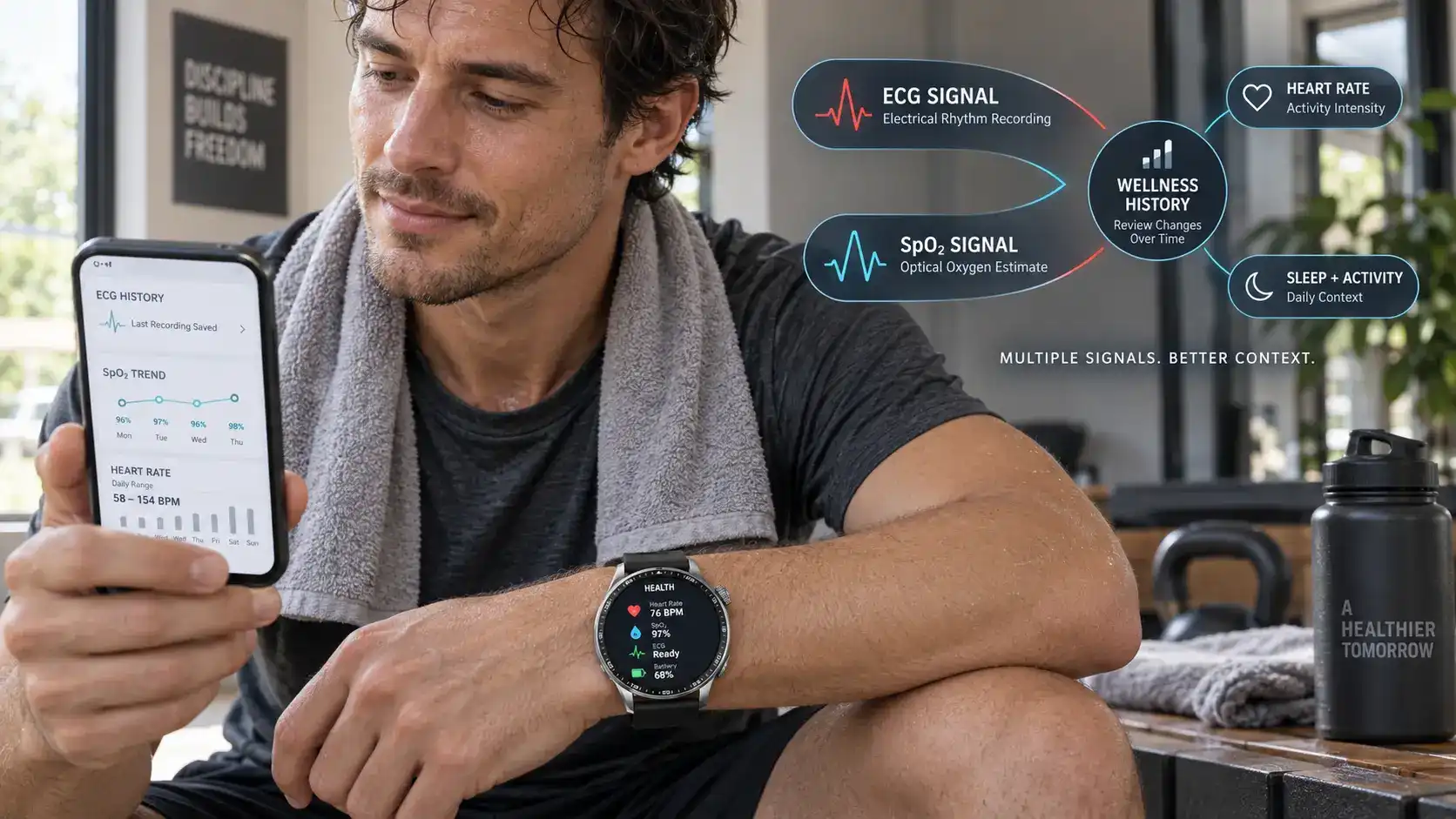 How ECG SpO2 Smartwatch Upgrades Improve Health Monitoring