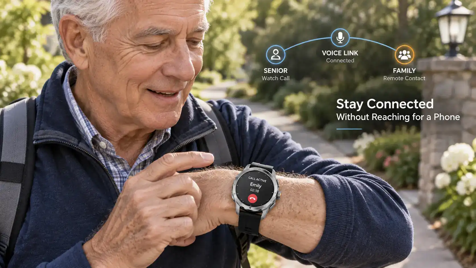 Smart Voice Call Watch Solutions for Family Protection