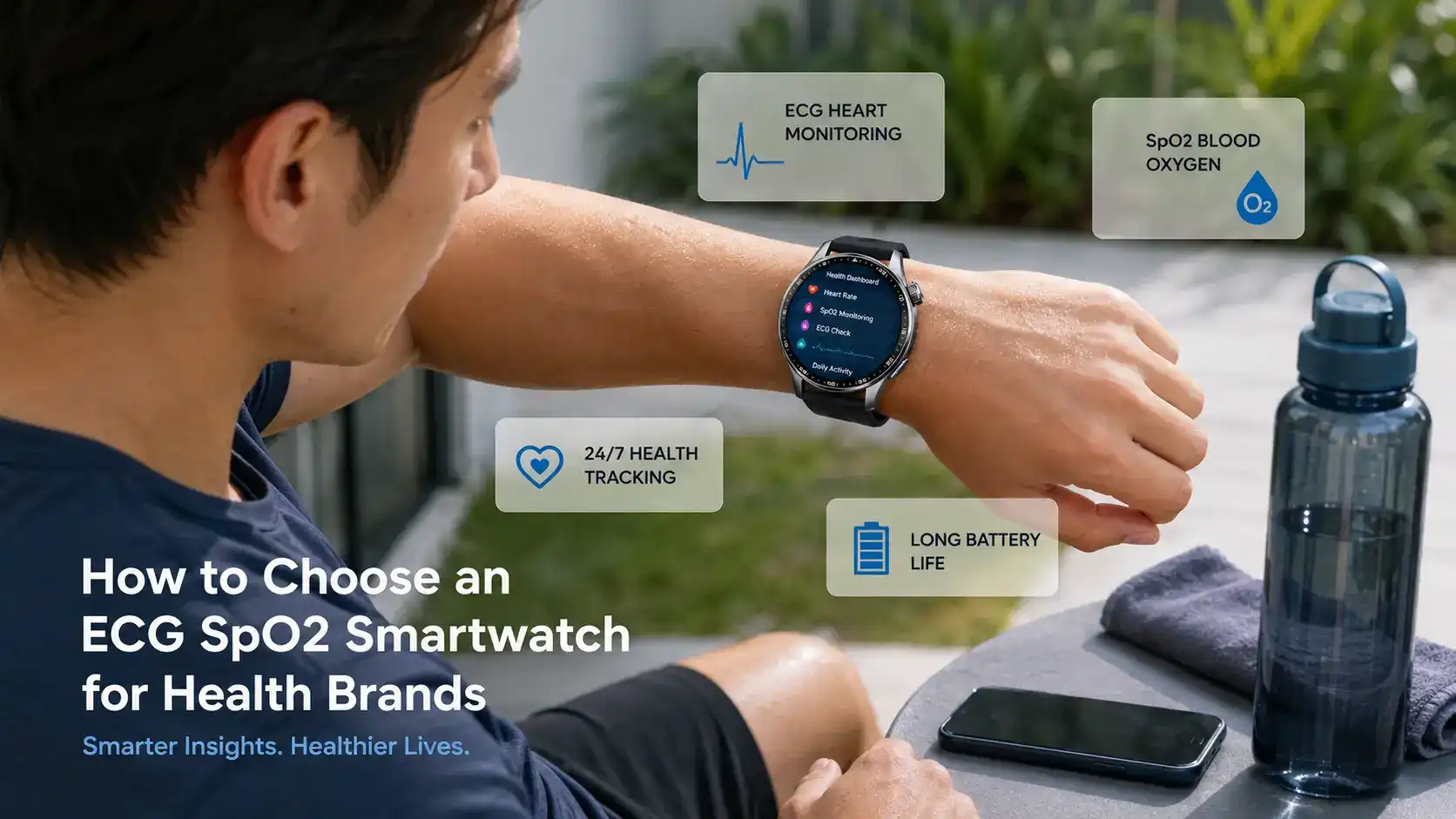 How to Choose an ECG SpO2 Smartwatch for Health Brands