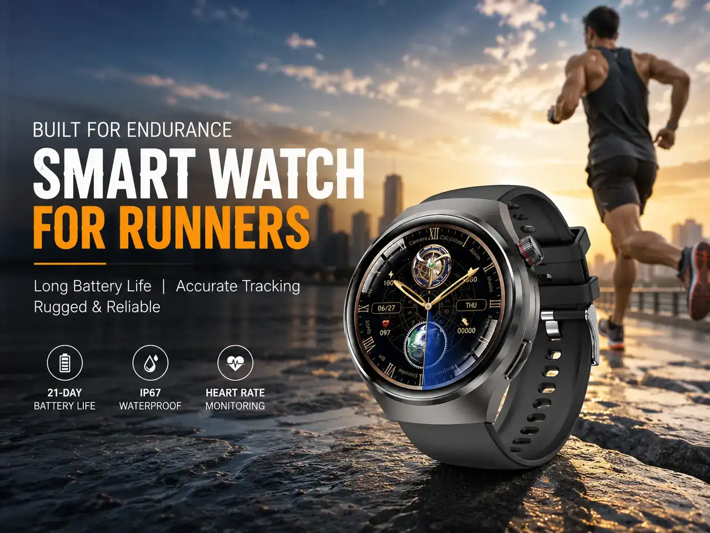 Reviewing the Best Smartwatches for Runners: Durability, Accuracy, and Comfort
