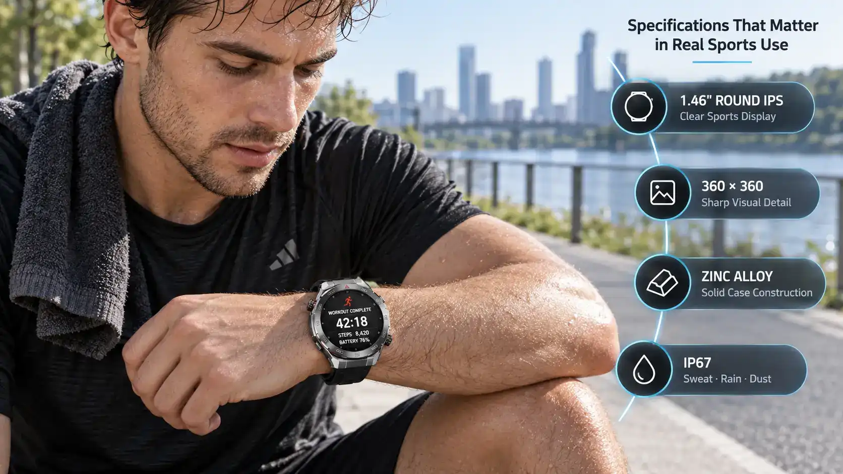 Premium Sports Smartwatch Specifications Buyers Should Know