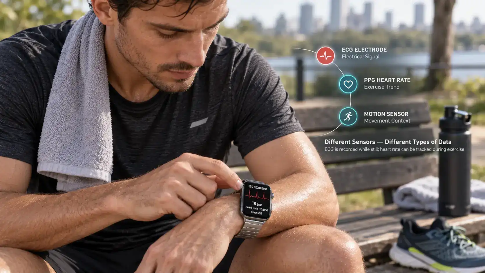 ECG Sport Watch Sensors for Accurate Sports Data Analysis