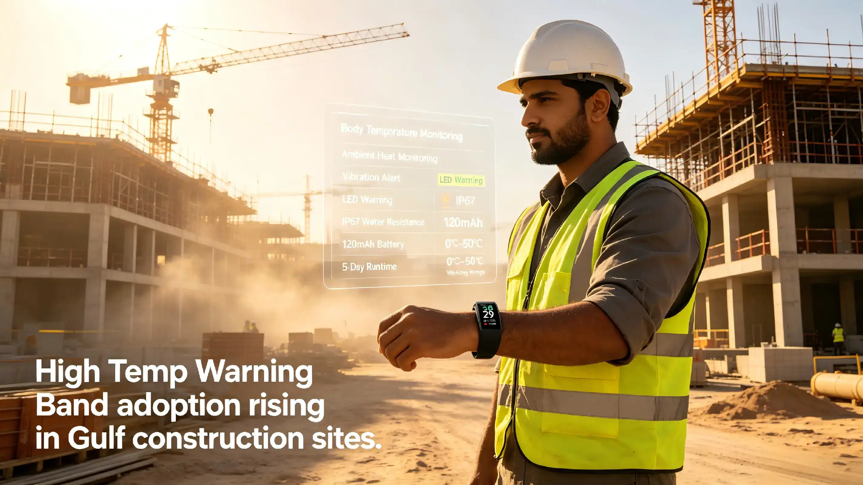 High Temp Warning Band adoption rising in Gulf construction sites