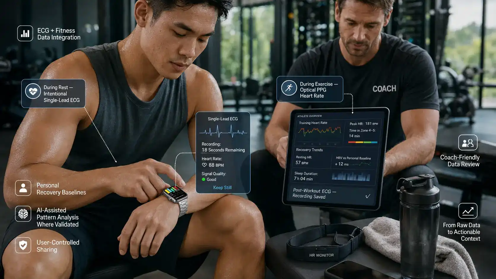 ECG Sport Watch Technology Trends for Fitness Companies