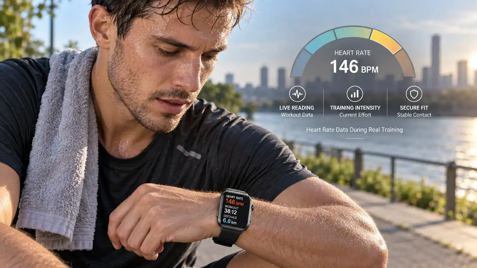 Accurate Heart Rate Smartwatch Solutions for Fitness Brands